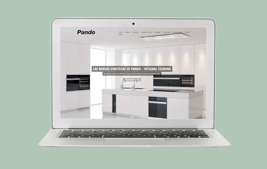 Disseny web Pando - Top Imatge Badalona