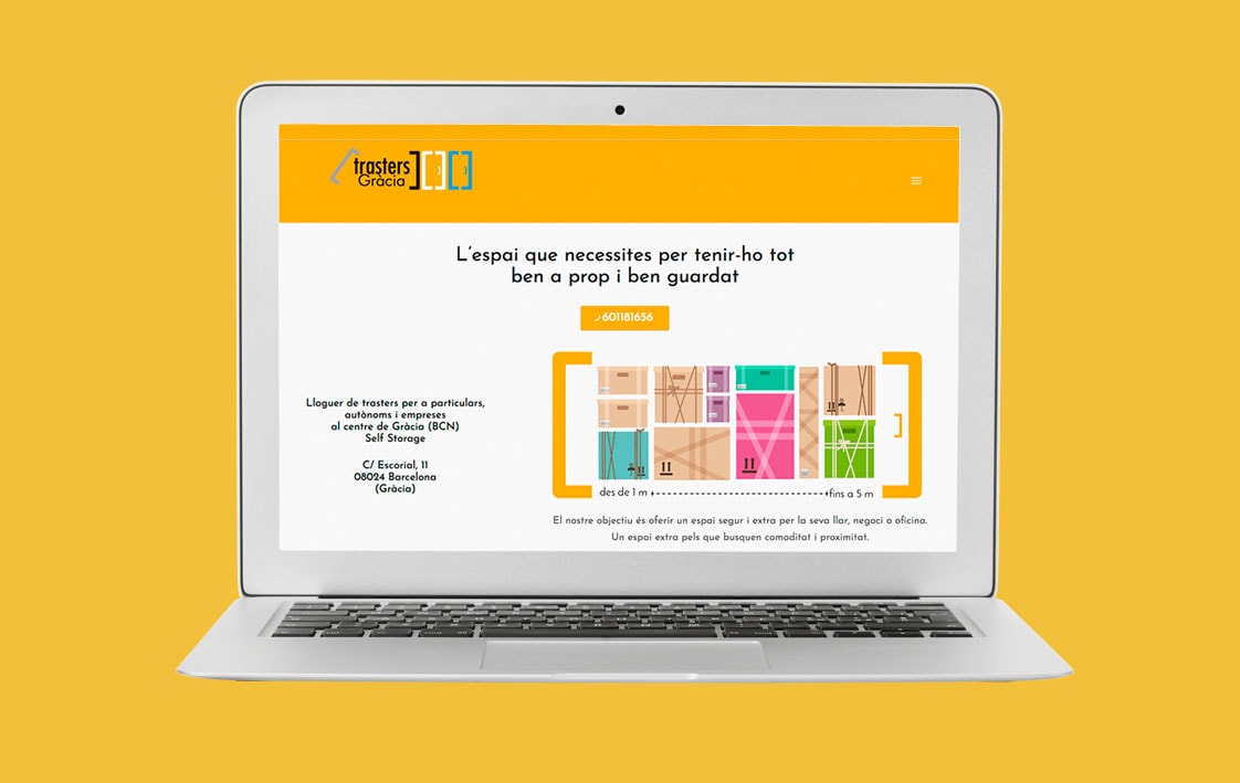 Disseny web Trasters de Gracia